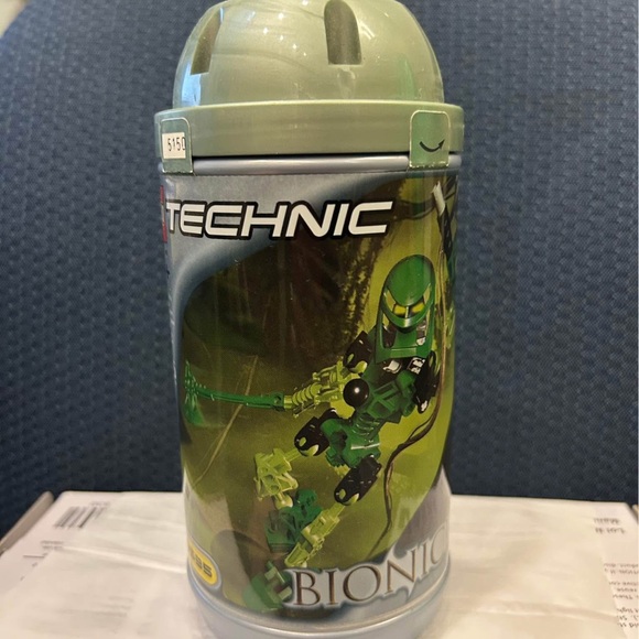 LEGO Bionicle Lewa Green Action Figure new sealed 2001 - Picture 2 of 2